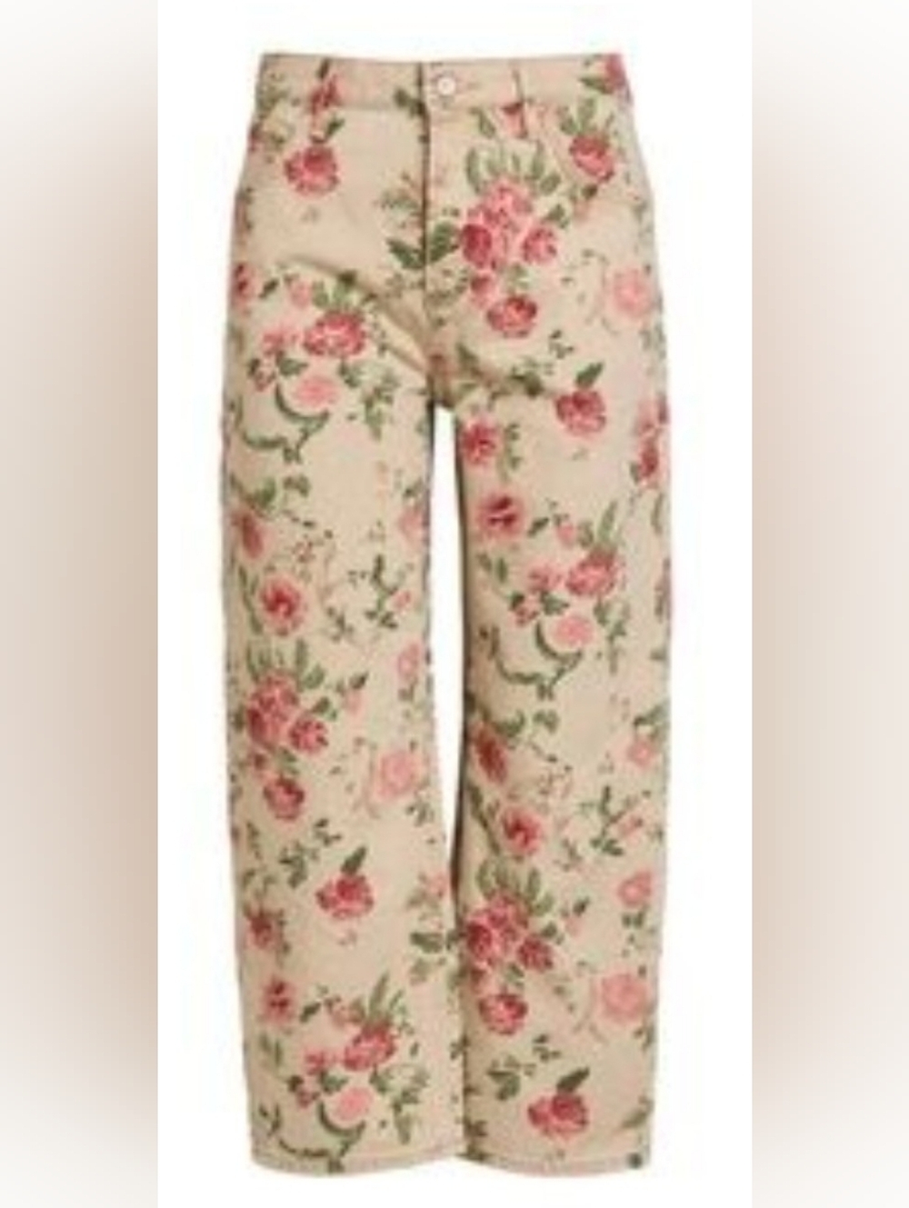 We The Free Deep Trance Boyfriend , NWT, 26, Floral Wallpaper Print, Gorgeous